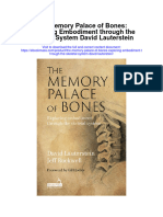 The Memory Palace of Bones Exploring Embodiment Through The Skeletal System David Lauterstein Full Chapter