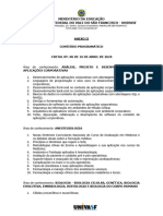 Anexo II - Conteúdo Programático