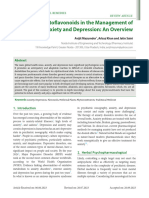 Role of Phytoflavonoids in The Management of Anxie