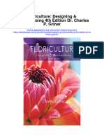 Download Floriculture Designing Merchandising 4Th Edition Dr Charles P Griner full chapter