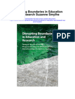 Download Disrupting Boundaries In Education And Research Suzanne Smythe full chapter