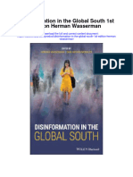 Disinformation in The Global South 1St Edition Herman Wasserman Full Chapter