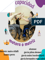 Discapacidad Motora.