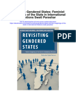 Revisiting Gendered States Feminist Imaginings of The State in International Relations Swati Parashar All Chapter