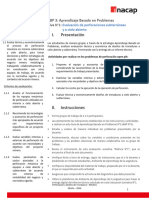 Actividad Sumativa 1 - 15% ABP N°3 - MIC501 - U1 Subterránea y Cielo Abierto