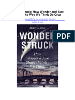 Wonderstruck How Wonder and Awe Shape The Way We Think de Cruz All Chapter