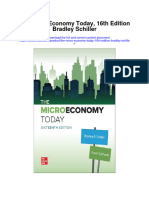 The Micro Economy Today 16Th Edition Bradley Schiller Full Chapter