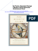 The Mightie Frame Epochal Change and The Modern World Nicholas Greenwood Onuf Full Chapter