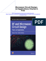 Download Rf And Microwave Circuit Design Theory And Applications Charles E Free all chapter