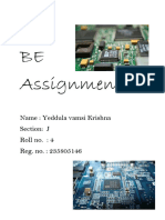 be assignment