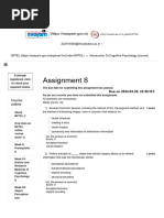 Assignment 8: (Https://swayam - Gov.in)