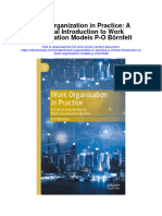 Work Organization in Practice A Critical Introduction To Work Organisation Models P O Bornfelt All Chapter