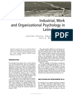 Industrial Work and Organizational Psychology in Latin America (2021)