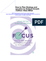 Focus How To Plan Strategy and Improve Execution To Achieve Growth 1St Edition Vikas Mittal Full Chapter
