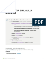 7) Puncția sinusului maxilar