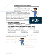 Lunes 8encontramos Adjetivos en La Lectura Nicolàs