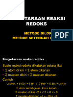 Penyetaraan Persamaan Reaksi Redoks