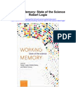 Working Memory State of The Science Robert Logie All Chapter