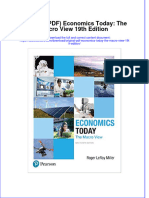 Book PDF Original Economics Today The Macro View 19Th Edition Full Chapter