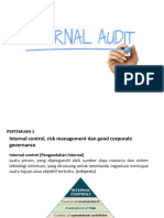 Internal Control, Risk Management Good Corporate Governance