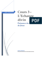 Cours 3 NV L'Échange Divin