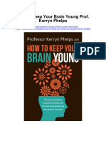 How To Keep Your Brain Young Prof Kerryn Phelps Full Chapter
