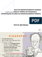 Modelo Bioecológico de Desenvolvimento Humano Como Referencial Teórico de Pesquisa e Intervenções Na Área de Desenvolvimento Infantil