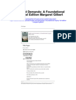 Download Rights And Demands A Foundational Inquiry 1St Edition Margaret Gilbert all chapter