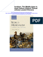 World Medievalism The Middle Ages in Modern Textual Culture Oxford Textual Perspectives Louise Darcens All Chapter