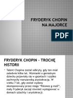 Fryderyk Chopin Na Majorce
