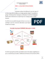 Découpage Stratégique:: Chapitre 2: Analyse Et Diagnostic