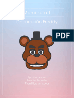 Decoración Freddy - Momuscraft