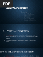 Virtual Function