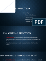 Virtual Function