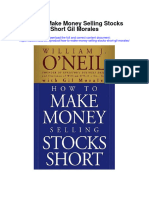 Download How To Make Money Selling Stocks Short Gil Morales full chapter