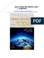 Download World Religions Today 6Th Edition John L Esposito all chapter