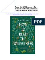How To Read The Wilderness An Illustrated Guide To North American Flora and Fauna Nature Study Guild Full Chapter