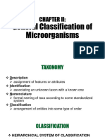 General Classification of Microorganisms