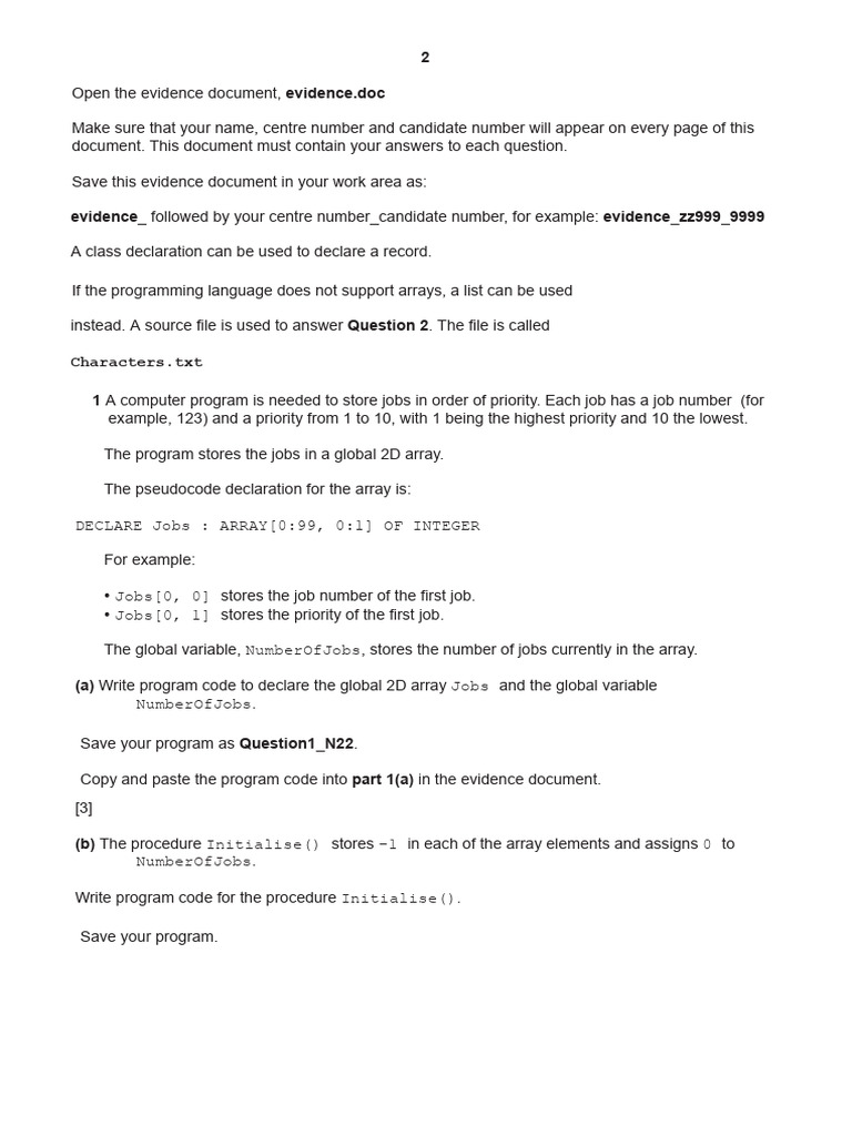 2D Array and Insertion Sort | PDF | Computer Program | Programming