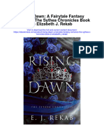 Rising Dawn A Fairytale Fantasy Romance The Sythea Chronicles Book 2 Elizabeth J Rekab All Chapter
