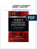 Book PDF Perrys Chemical Engineers Handbook PDF Full Chapter