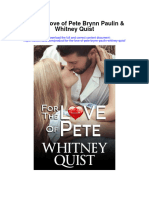 Download For The Love Of Pete Brynn Paulin Whitney Quist full chapter