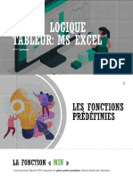 Fonctions Prédéfinies Sous Excel - 4ème Lettres