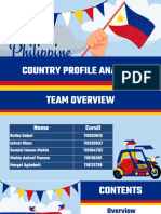 Country Profile Analysis of The Philippines - International Business