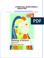 book pdf Physiology Of Behavior Global Edition Pdf full chapter