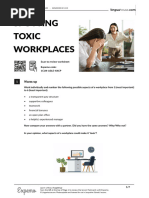 Spotting Toxic Workplaces