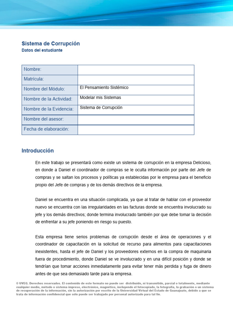 Análisis del Sistema de Corrupción en Delicioso | PDF | Corrupción ...