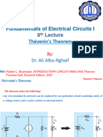 8 Thévenin's Theorem