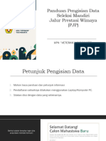 6be52 Panduan Pengisian Data Seleksi Mandiri Jalur Prestasi