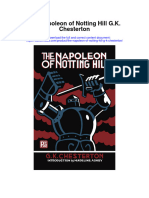 The Napoleon of Notting Hill G K Chesterton Full Chapter